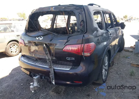 2012 Infiniti Qx56 из США, поврежденный, VIN JN8AZ2ND3C9715425